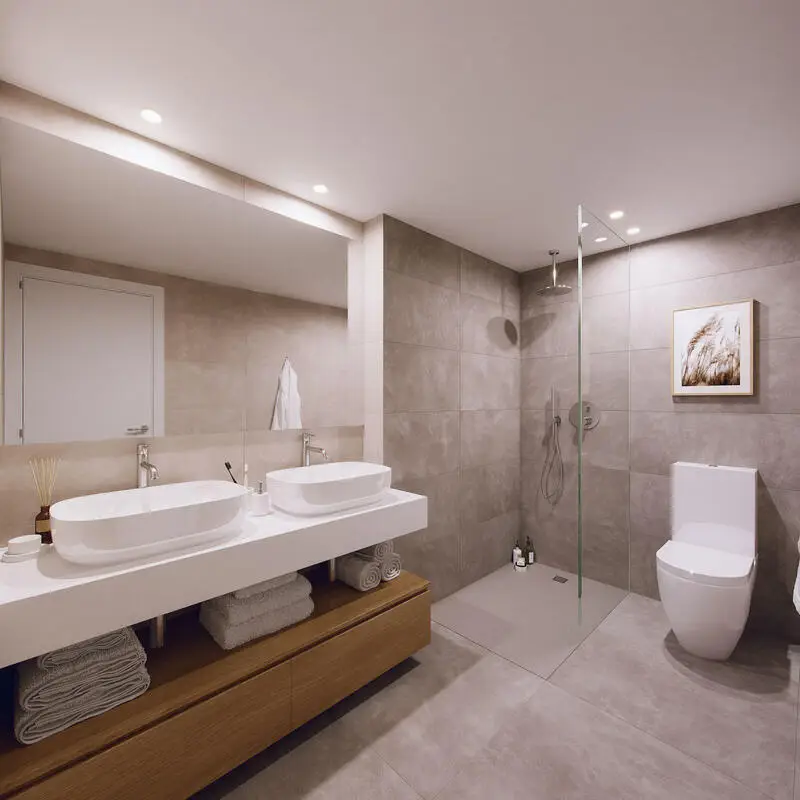 Apartamento 2 Dormitorios Lujo La Carihuela Malaga Obra Nueva
