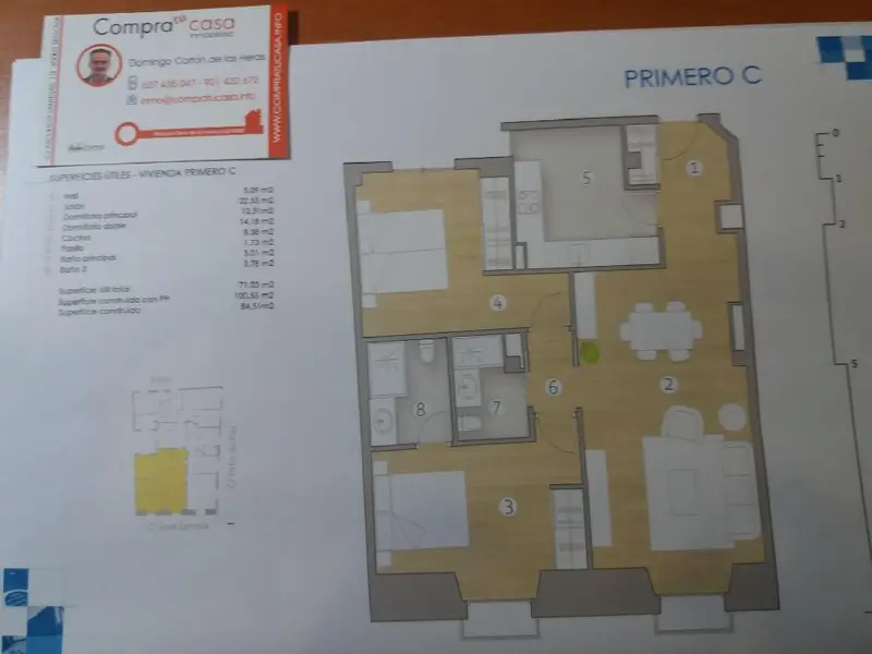 Venta Piso 2 Dormitorios Segovia Centro