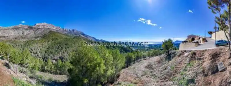 Parcelas en Venta Altea Santa Clara Vistas al Mar