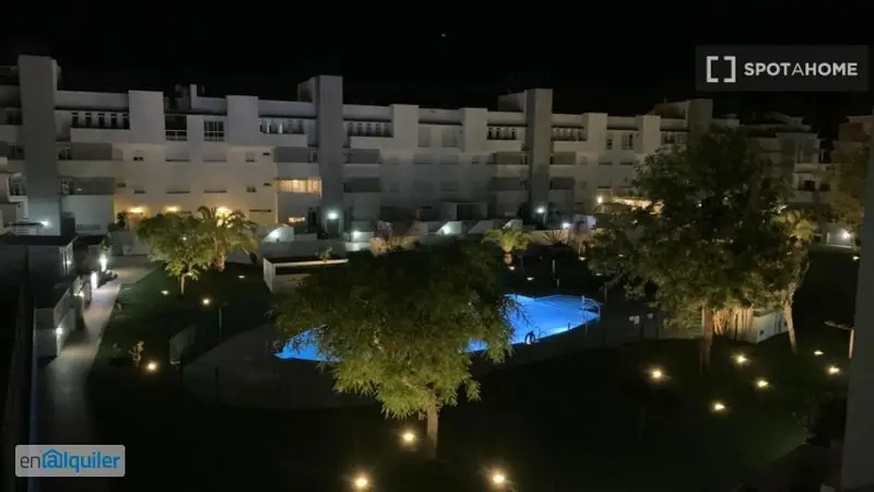 Apartamento 3 Dormitorios Lepe Amueblado Piscina Internet