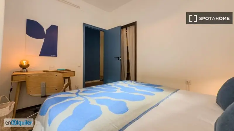 Habitaciones en Alquiler en Gràcia Piso Amueblado 3 Dormitorios