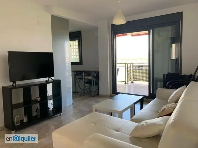 Alquiler Piso Piscina Chilches Playa Apartamento con Terraza