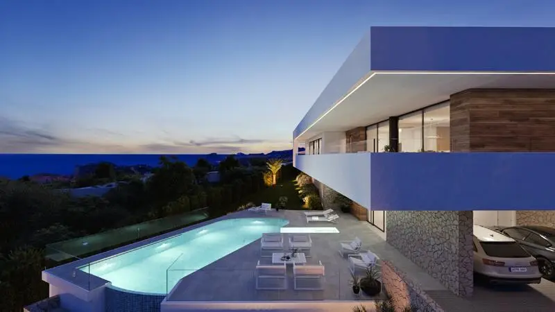 Villa de Lujo en Cumbre del Sol 3 Dormitorios 4 Banos