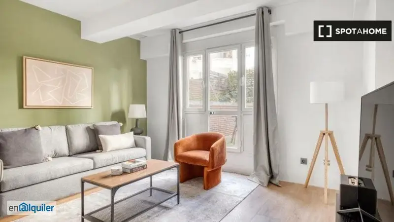 Apartamento 1 Dormitorio Madrid Amueblado Planta Baja