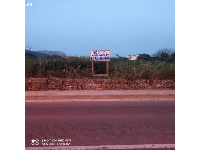 Solar Urbano en Pedreguer Alicante 420m2 Inversión Inmobiliaria