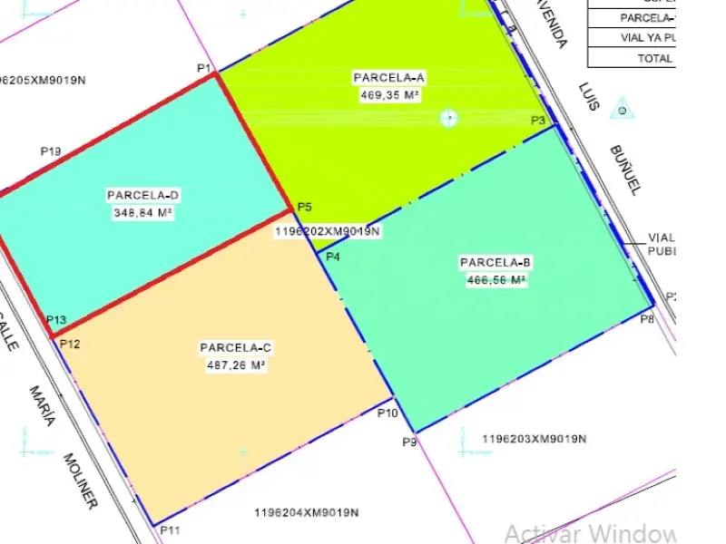 Venta Suelo 348m2 El Condado Zaragoza Tres Plantas