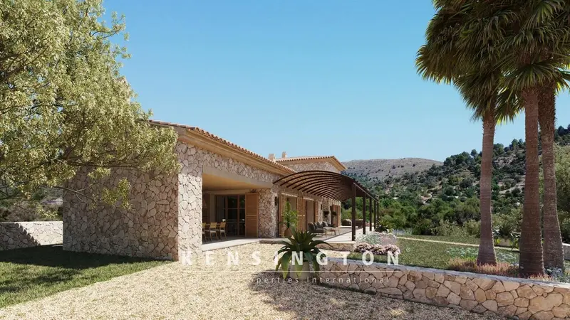 Finca en Artà Mallorca 4 dormitorios nueva construccion