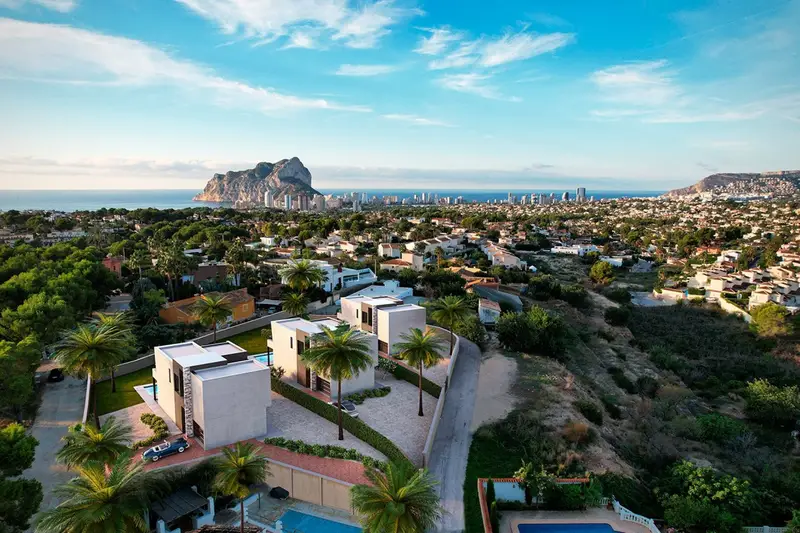Villa en Calpe con Vistas al Mar y Piscina Privada