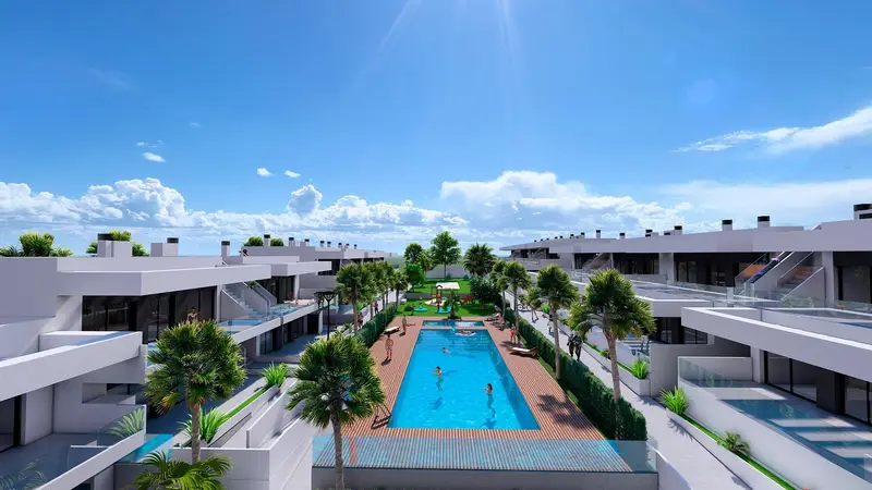 Casa con Piscina en Residencial Oasis Golf La Finca Algorfa