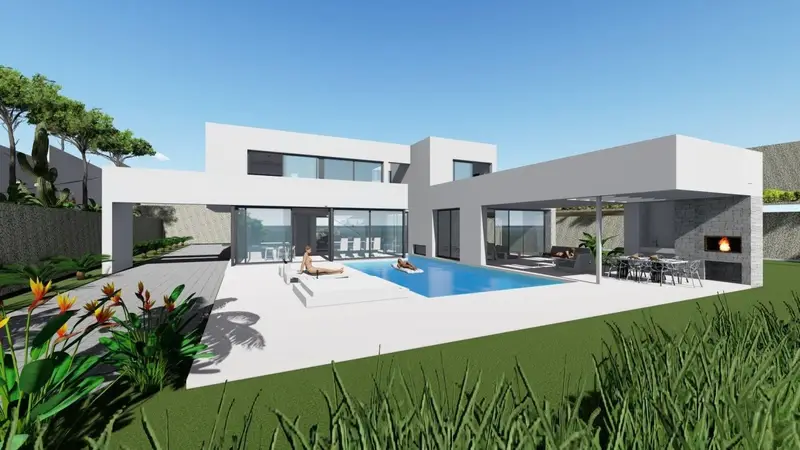 Villa de Lujo en Benicolada Calpe con Vistas al Mar