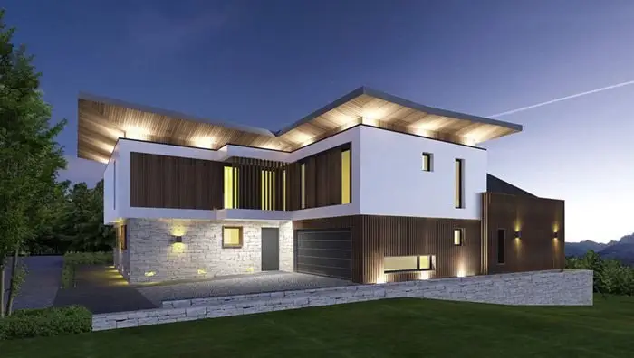Casa de Madera Sistema STECO