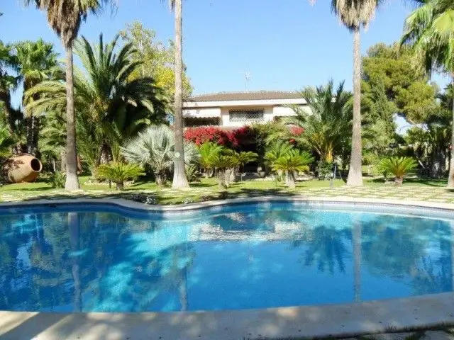Villa 7 Dormitorios Albir Piscina Tenis Casa Invitados