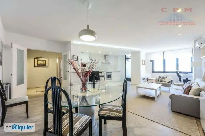 Piso Amueblado 110m2 Madrid 2 Dormitorios Cerca Renfe Chamartin