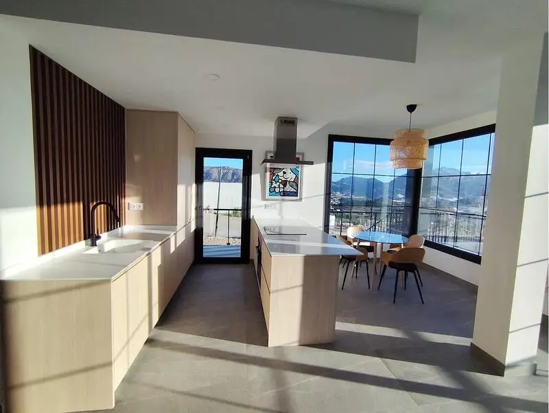 Villa Adosada 3 Dormitorios Polop Alicante Nueva Construccion