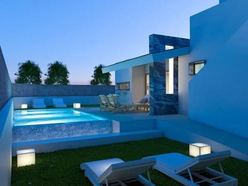 Villa en San Pedro del Pinatar 3 dormitorios 2 baños Piscina Jardin