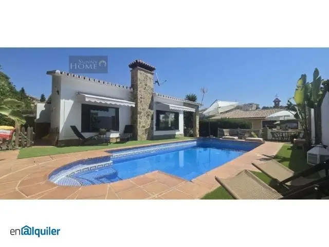 Alquiler Villa La Cala del Moral 3 Dormitorios Piscina Jardin