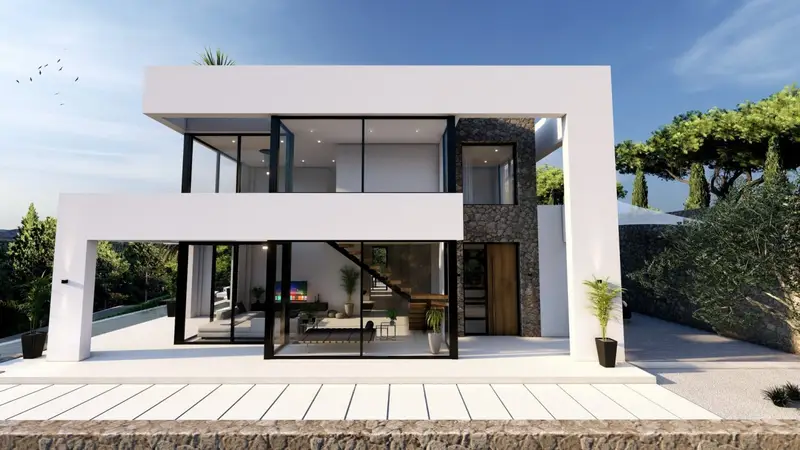 Villa de Lujo en Benissa Costa Blanca con Piscina Infinita