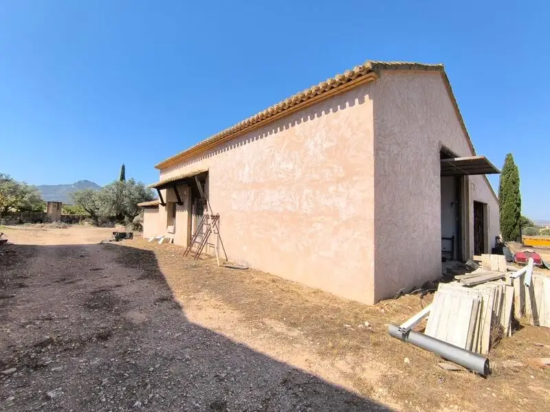 Casa de Campo con Bodega y Amplio Terreno en Villena