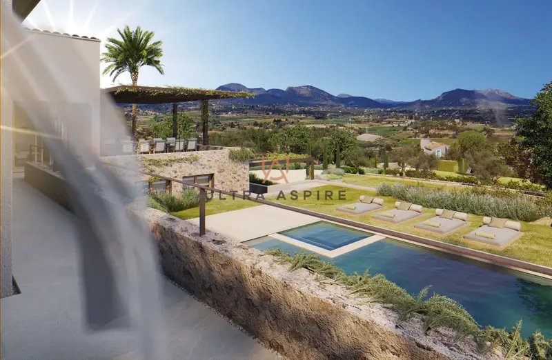 Casa Rustica de Lujo en Mallorca con Vistas Panoramicas