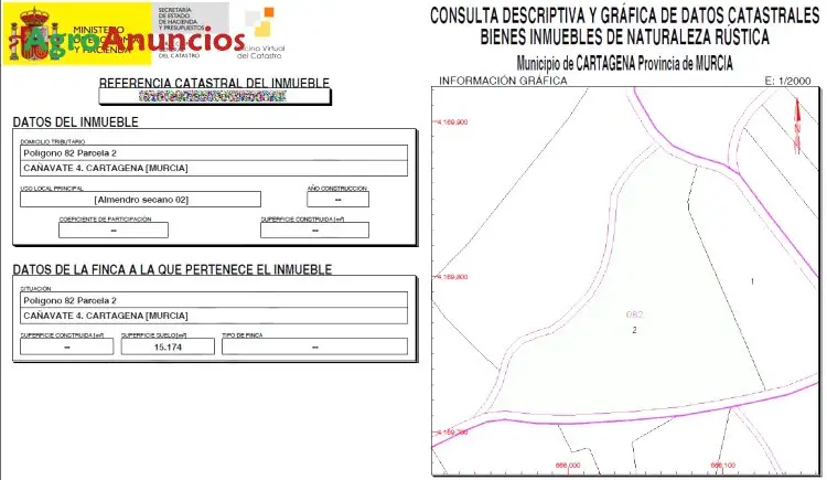 Venta  de Finca rústica en Murcia