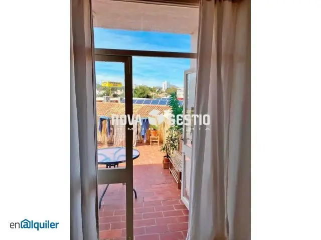 Alquiler Estudio Amueblado Terraza Calas de Mallorca