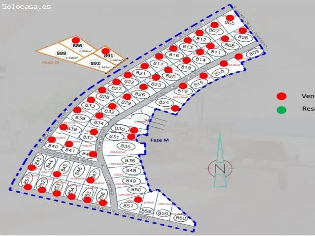 Terreno en Venta Mutxamel 994m2 Residencial