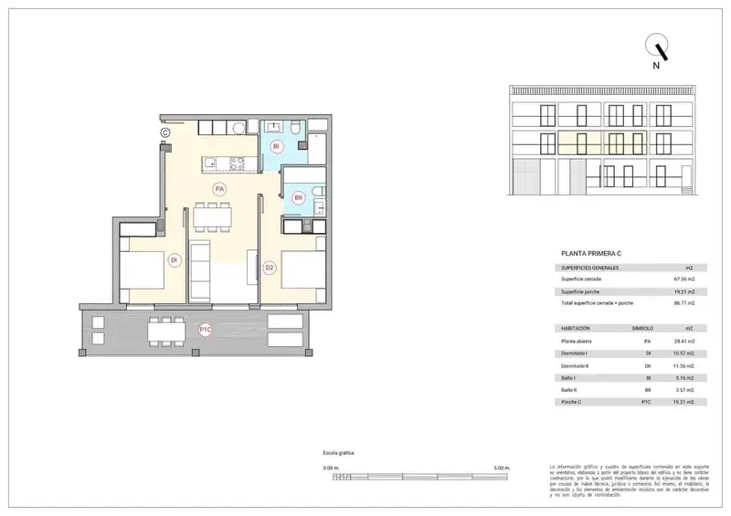 Apartamento en venta en Mallorca 2 dormitorios 2 baños terraza