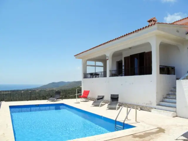 Casa con Vistas al Mar en Peñiscola 3 Dormitorios Piscina