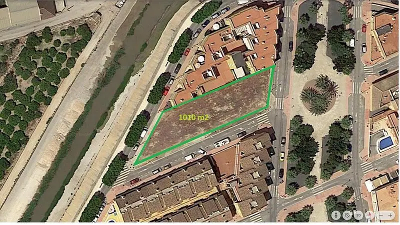 Parcela en Venta Rojales 1010m2 Edificabilidad 14