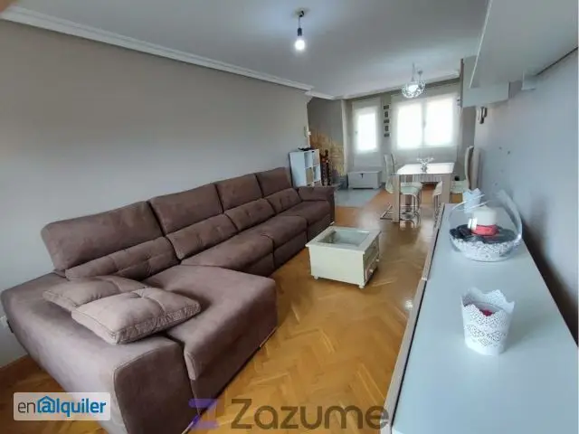 Alquiler Casa Terraza La Bañeza Chalet Adosado Amueblado