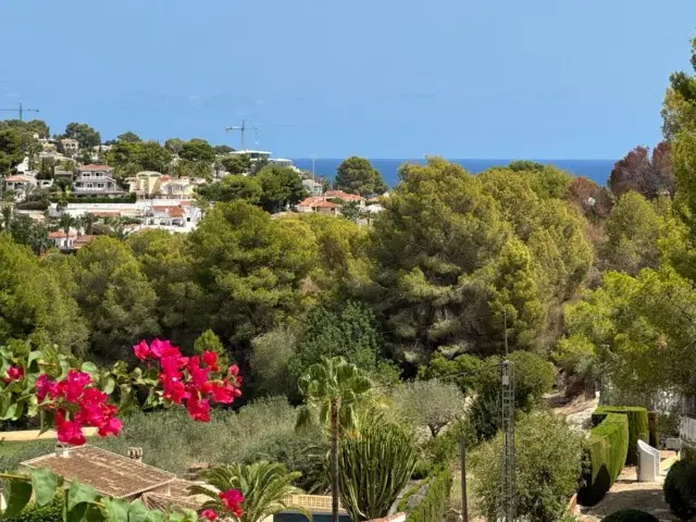 Terreno en Venta Benissa Vistas al Mar Proyecto Casa Moderna