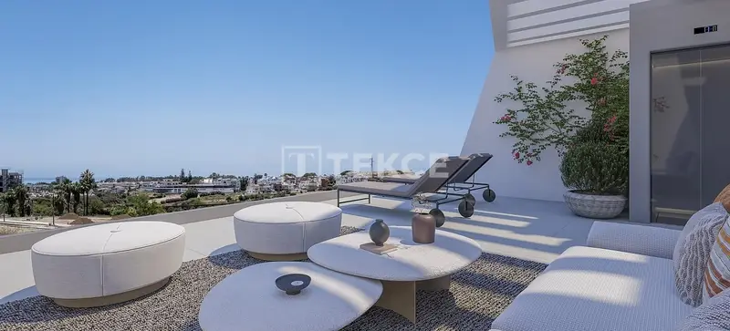 Casas de nueva construcción con domótica avanzada en Estepona