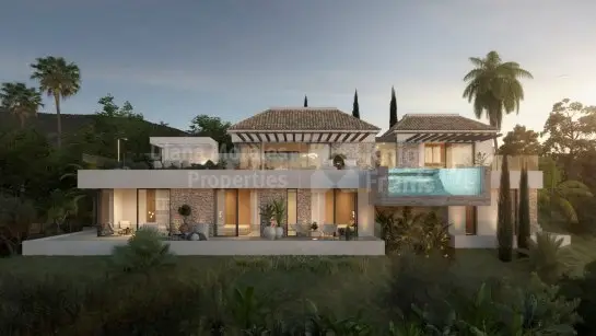 Proyecto llave en mano de una villa de 4 dormitorios en Mijas Golf