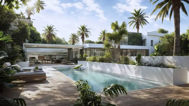 Chalet de Lujo en Marbella Seis Habitaciones Piscina Privada Vistas al Mar