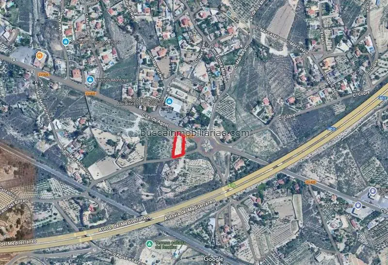 Parcela Rustica en Venta Moralet Alicante Cerca San Vicente Del Raspeig