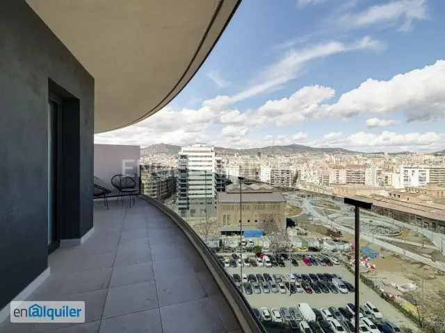 Alquiler Piso Amueblado Piscina Sants Monjuic