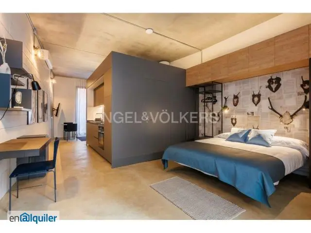 Alquiler Piso Moderno en el Raval con Gimnasio y Coworking
