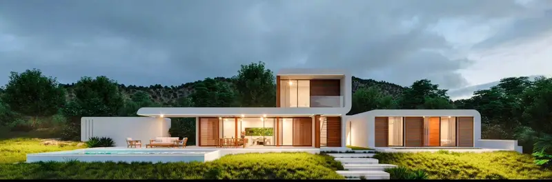 Chalet en Venta Mallorca Estilo Retro Moderno