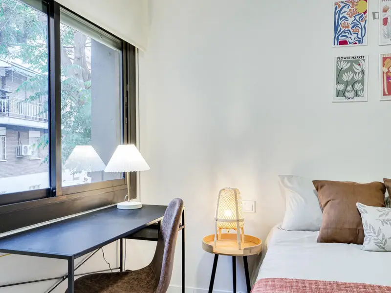 Habitacion Doble Amueblada en Horta Guinardo Barcelona