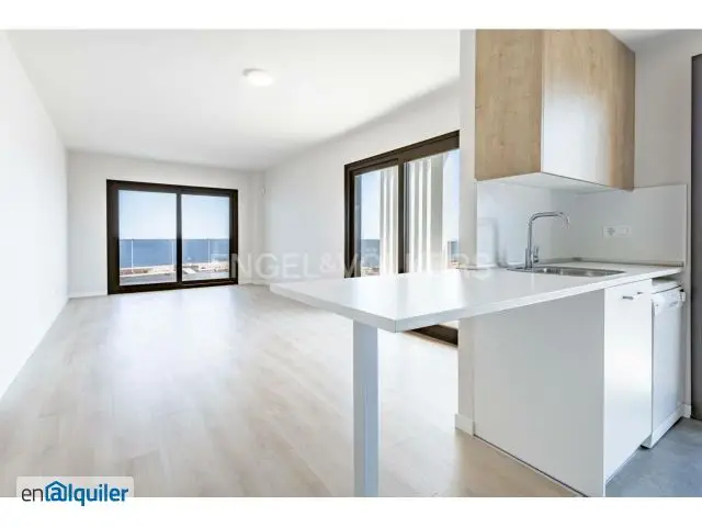 Alquiler Piso Piscina Terraza Badalona Playa Obra Nueva