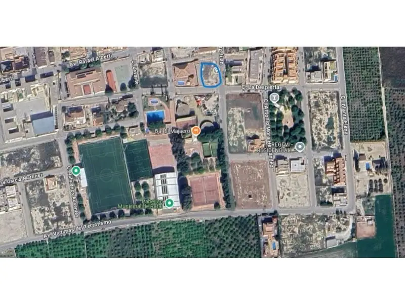 Suelo Urbano 890m2 Rafal - Casa o Negocio