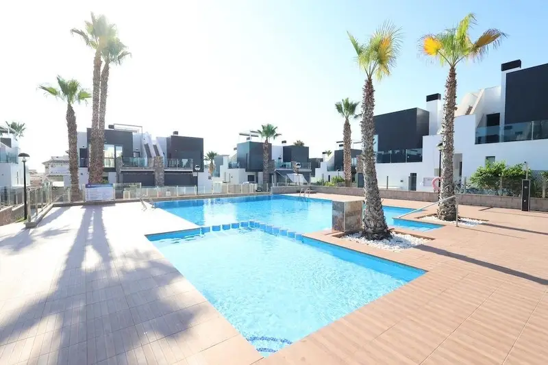 Adosado 2 Dormitorios Orihuela Costa Jardin Solarium Vistas Mar