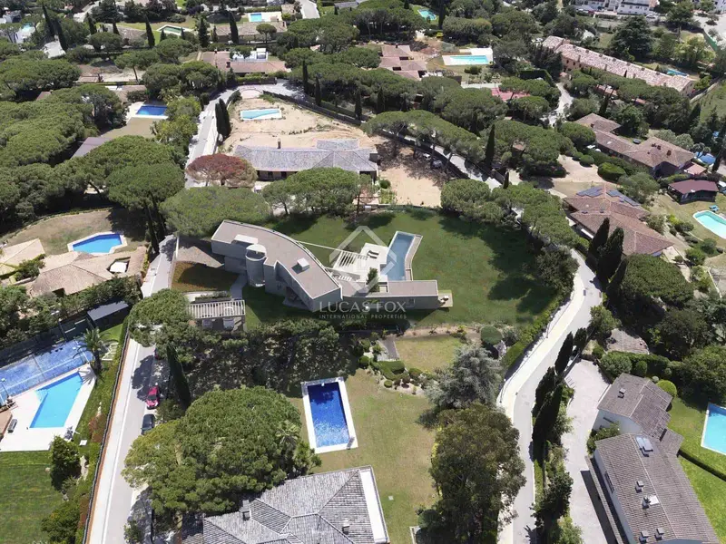 Villa de Lujo en Sant Andreu de Llavaneres con Vistas al Mar