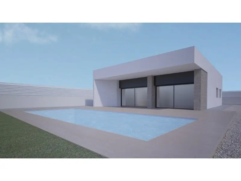 Villa Moderna en Aspe con Piscina y Terraza