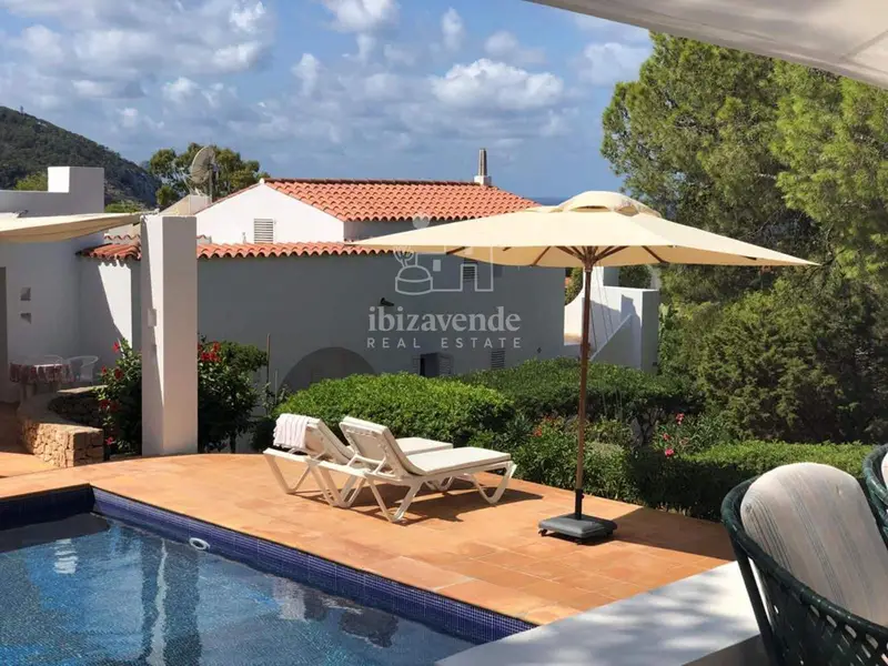 Chalet en Calo den Real Ibiza con Vistas al Mar
