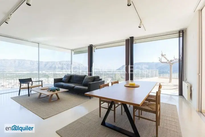 Alquiler Casa Amueblada Lujo Simat Valldigna 5 Dorm 3 Baños Piscina