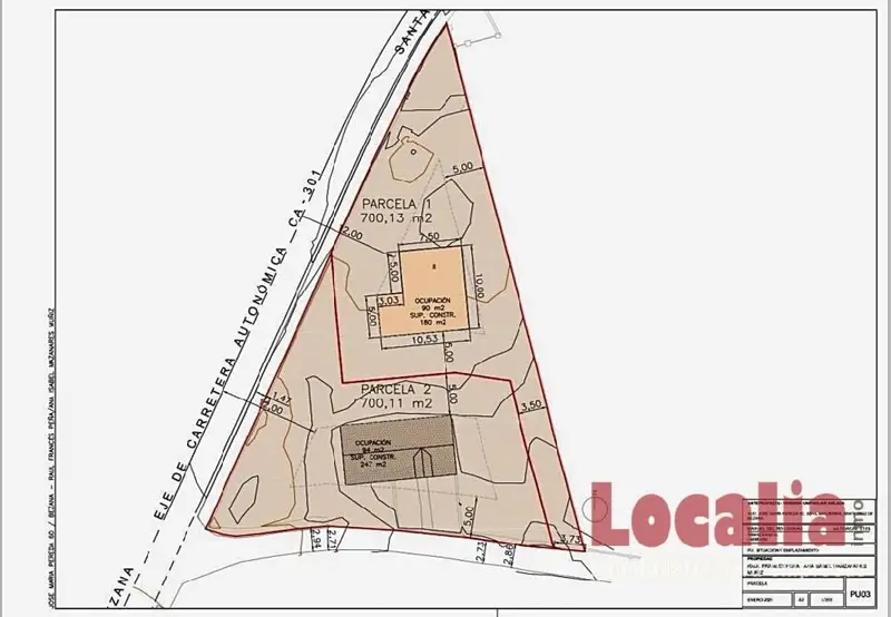Venta Suelo Edificable 700m² Santa Cruz de Bezana