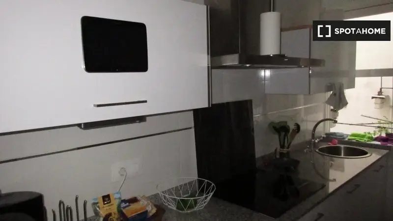 Habitación en piso compartido en Santander