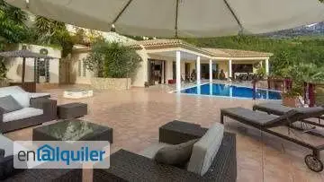 Alquiler casa amueblada piscina Altea la vella