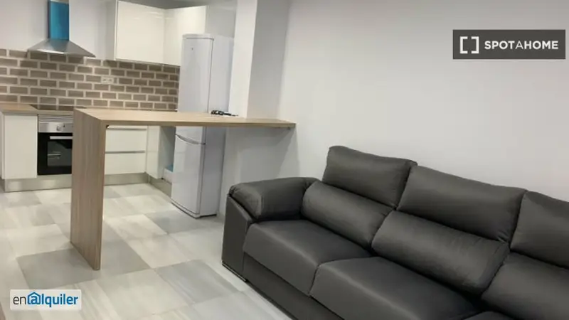 Estudio amueblado en alquiler en Almería - C. Méndez Núñez